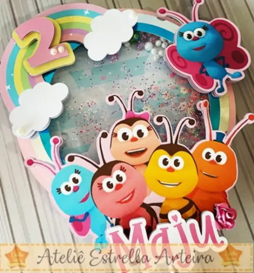 TOPO DE BOLO BICHIKIDS