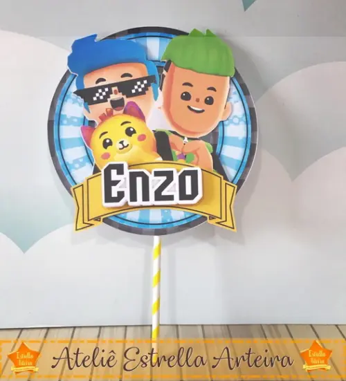 TOPO DE BOLO PK XD