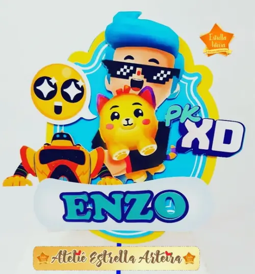 TOPO DE BOLO PK XD