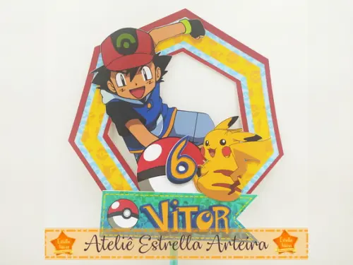 TOPO DE BOLO POKÉMON