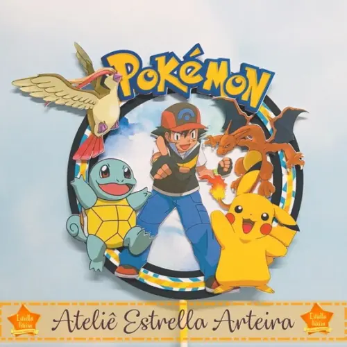TOPO DE BOLO POKÉMON