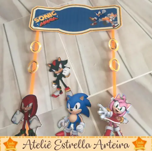 TOPO DE BOLO SONIC