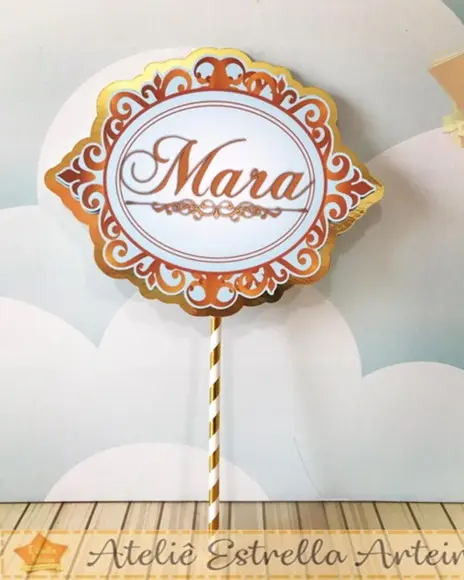 Topo de Bolo Tema 15 Anos
