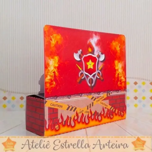 TUBETE PERSONALIZADO BOMBEIROS