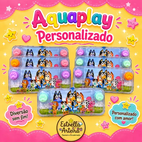 Aquaplay Personalizado Bluey