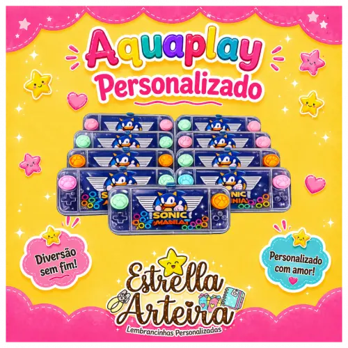 Aquaplay Personalizado Sonic