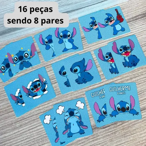 Jogo da Memória Personalizado Stitch