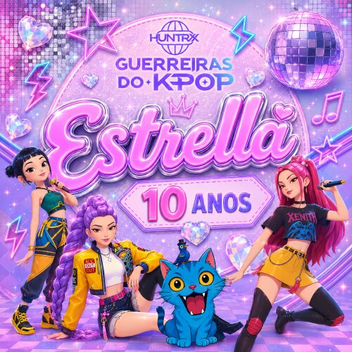 Pedido Especial  - Festa na escola - Tema Guerreiras do KPOP