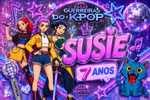 Pedido Especial - Festa na Escola - Tema Guerreiras do KPOP