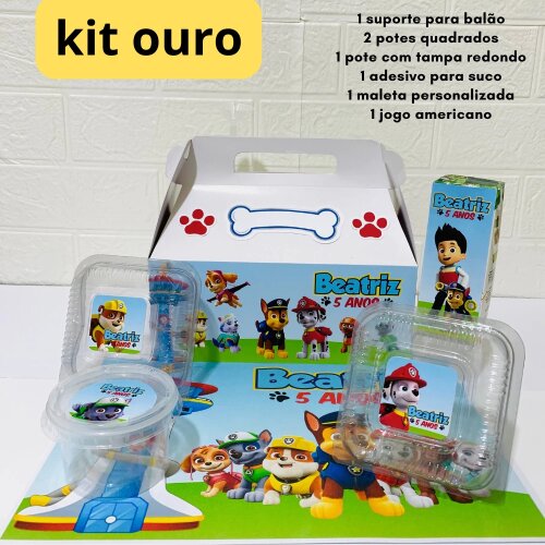 Kit festa escolar - Tema Patruha Canina
