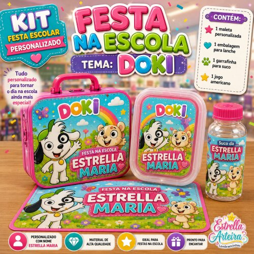 Kit festa na Escola Doki