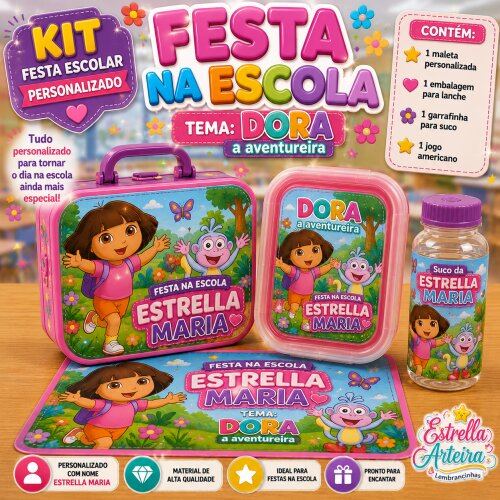 Kit festa na Escola Dora a Aventureira