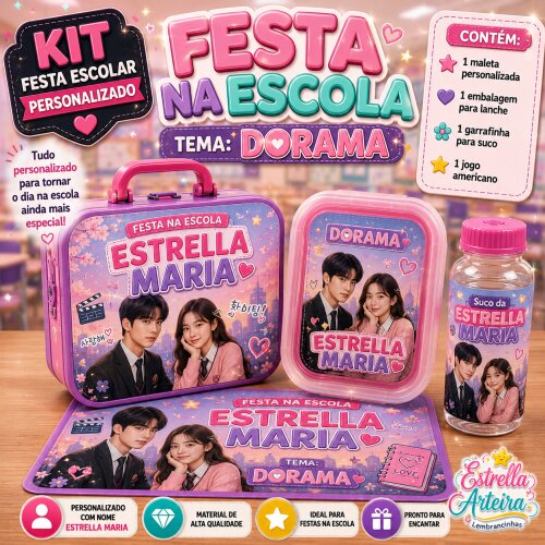 Kit festa na Escola Dorama