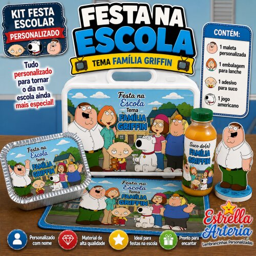 Kit festa na Escola Família Griffin