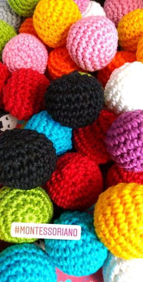 10und Bola de Crochê Sensorial