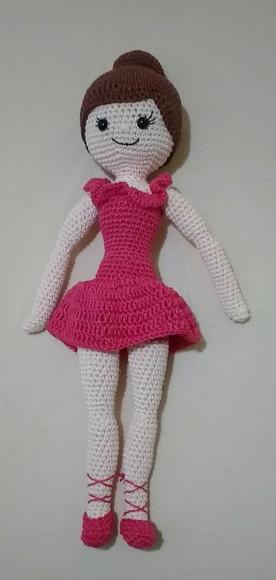 Bailarina em crochê