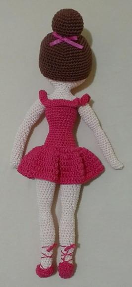 Bailarina em crochê