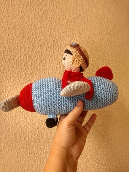 Boneco Aviador