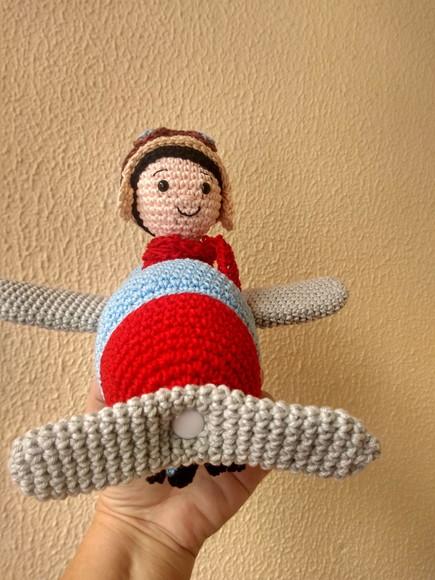 Boneco Aviador
