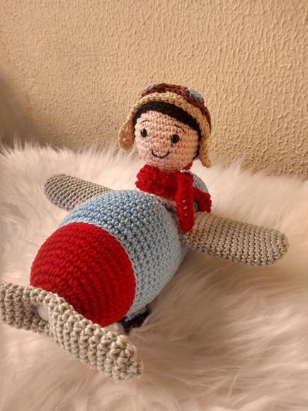 Boneco Aviador