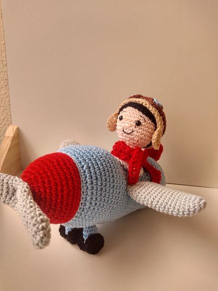 Boneco Aviador
