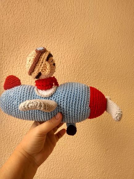 Boneco Aviador