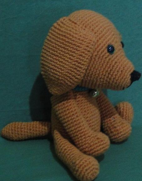 Cachorro em crochê