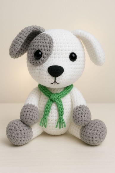 Cachorro em Crochê