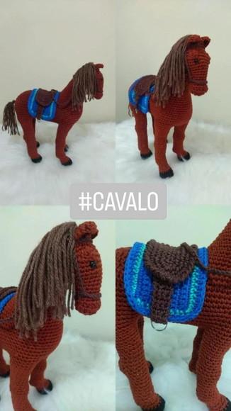 Cavalo de Crochê