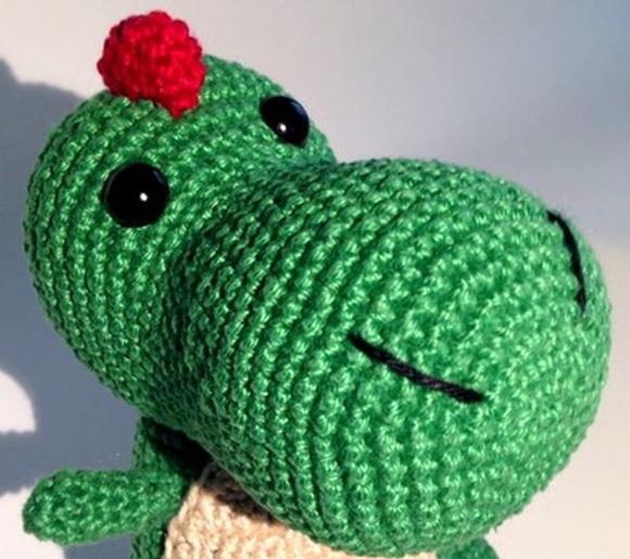 Dinossauro Trex em Crochê
