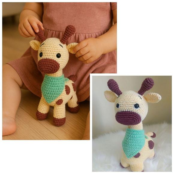Girafa Amigurumi