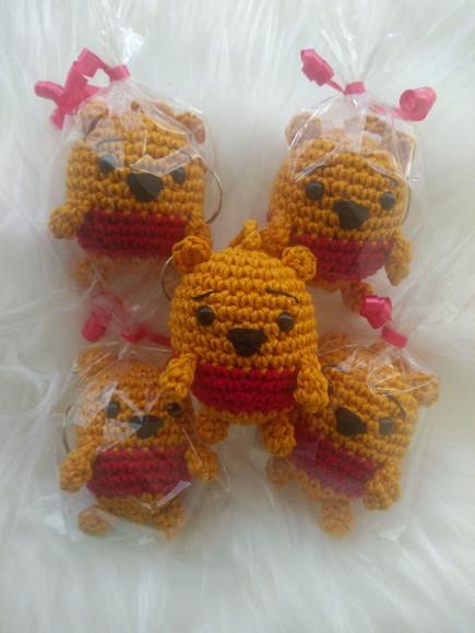 Kit 25 Lembrancinhas Chá de Fraldas ? Ursinho Pooh