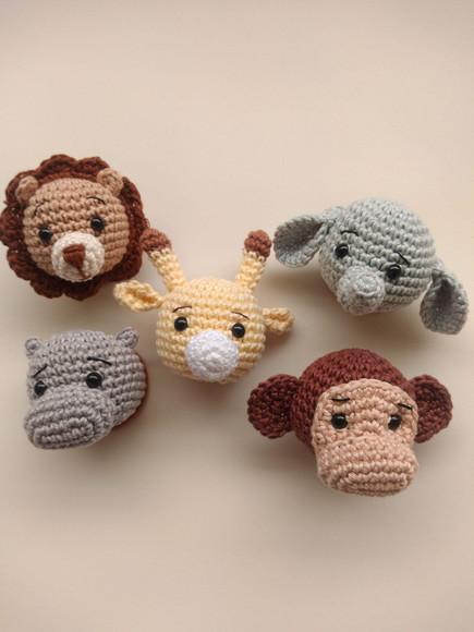 Kit 85 Chaveiro Safari - Lembrancinha Amigurumi