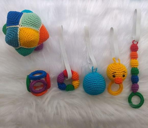 Kit Brinquedos Montessori com Brinquedos para Cavalete