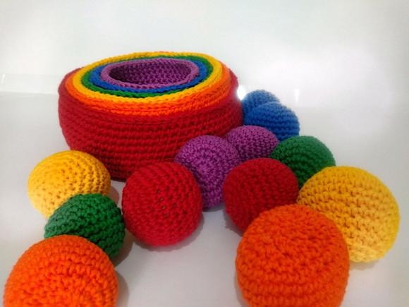 Kit Montessori -cesto de Atividades