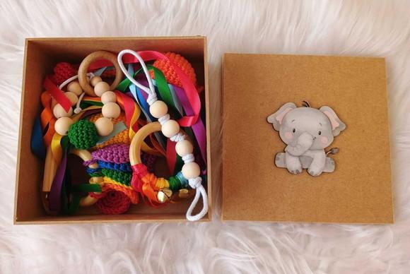 Kit Sensorial Montessori em Crochê