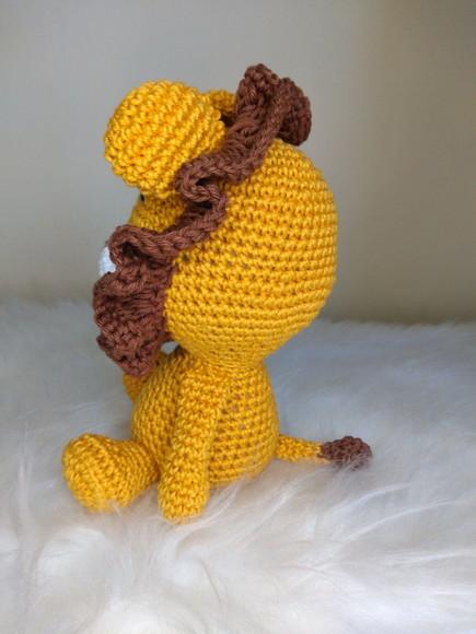 Leão Amigurumi