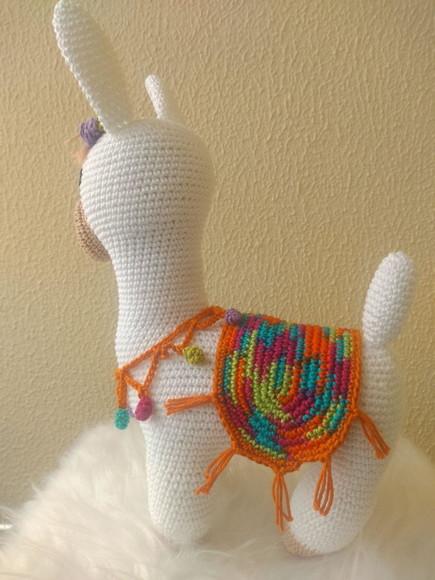 Lhama Amigurumi