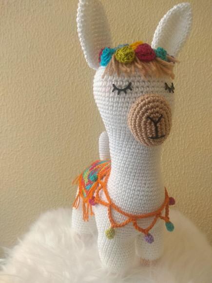 Lhama Amigurumi