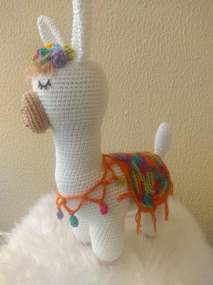 Lhama Amigurumi