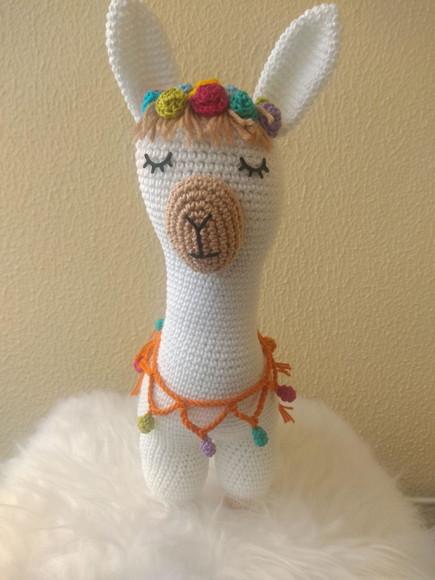 Lhama Amigurumi