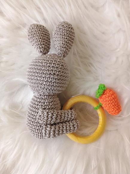Mordedor Amigurumi Coelho