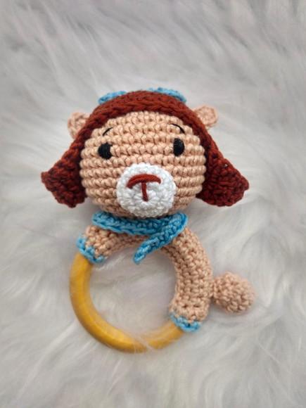 Mordedor Amigurumi Urso