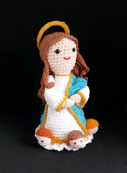 Nossa Senhora da Conceição em Crochê