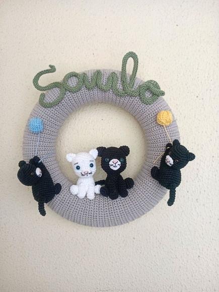 Porta Maternidade Gatinho