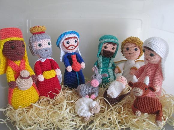 Presépio Amigurumi - 13 Peças