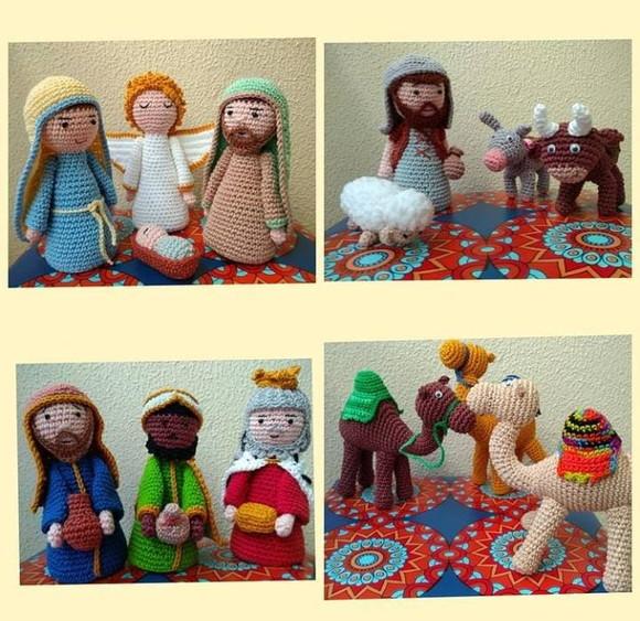 Presépio Amigurumi - 13 Peças