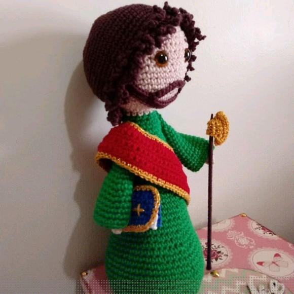 São Judas Tadeu amigurumi