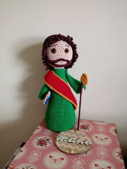 São Judas Tadeu amigurumi