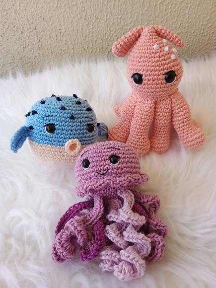 Trio Fundo do Mar (3 Itens a Sua Escolha)